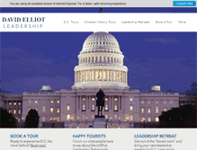 Tablet Screenshot of davidelliotleadership.com